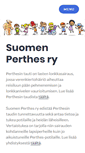 Mobile Screenshot of perthes.fi